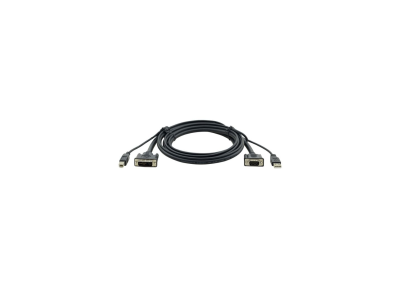 Kramer KVM Cable DVI-D Dual-Link and USB (A-B)-3ft