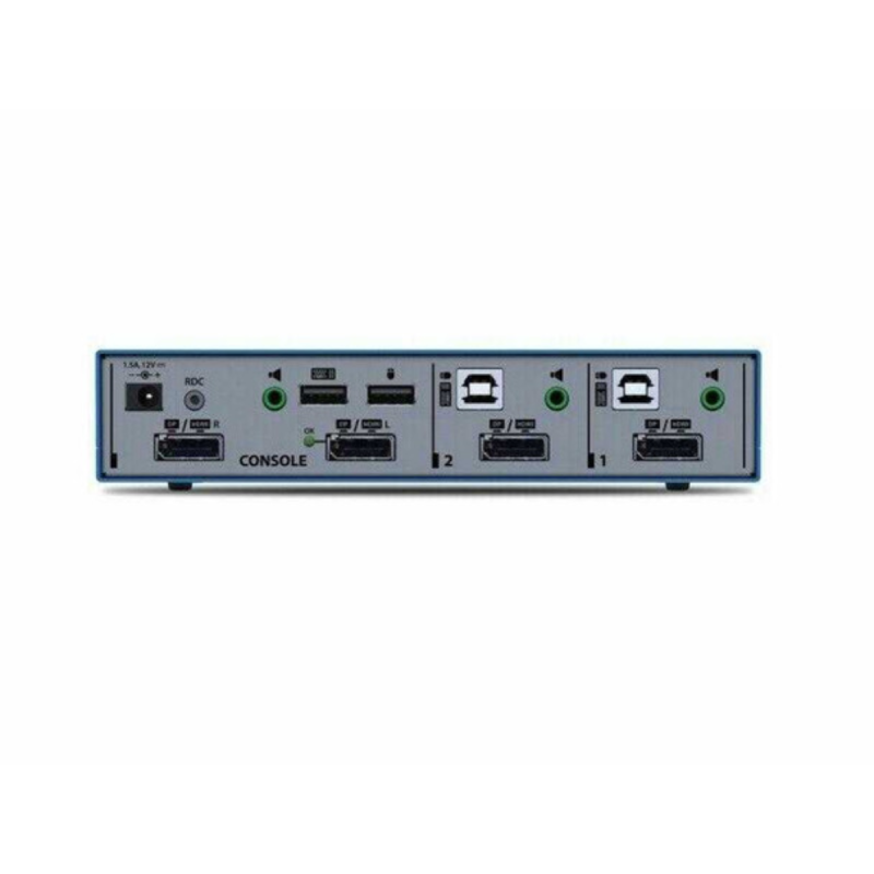 Kramer SX22PP-3 Secure SH Mini-Matrix Switch 2-Port DP to DP video 4K