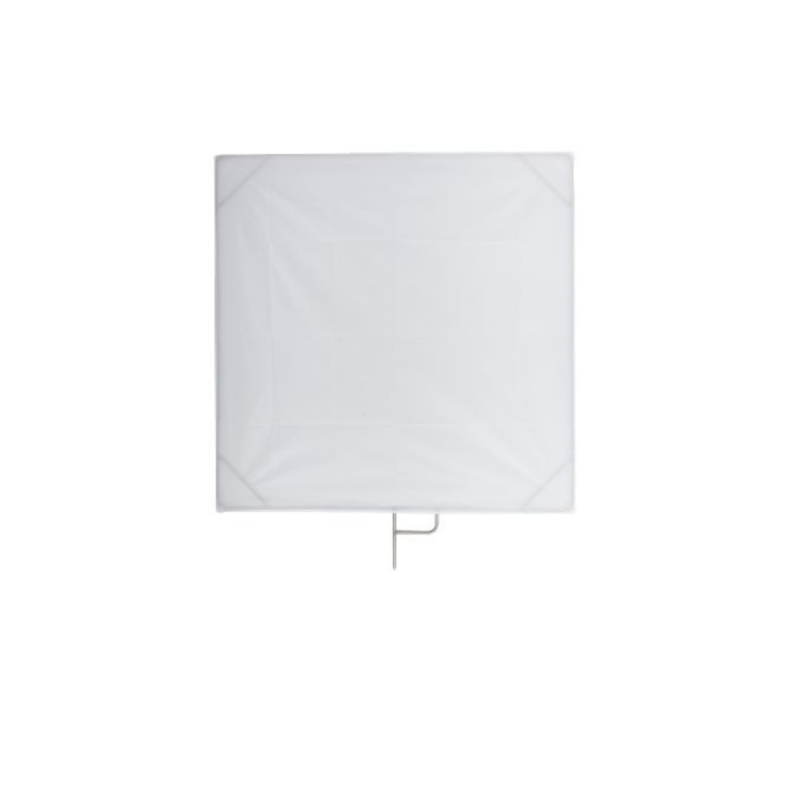 E-Image flag panel stainless steel 120*120cm diffusion white fabric