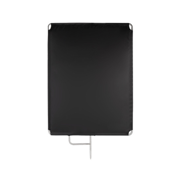 E-Image flag panel stainless steel 70*90cm fabric:gold/sliver/bk/wh