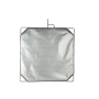 E-Image flag panel stainless steel 120*120cm fabric:gold/sliver/bk/wh