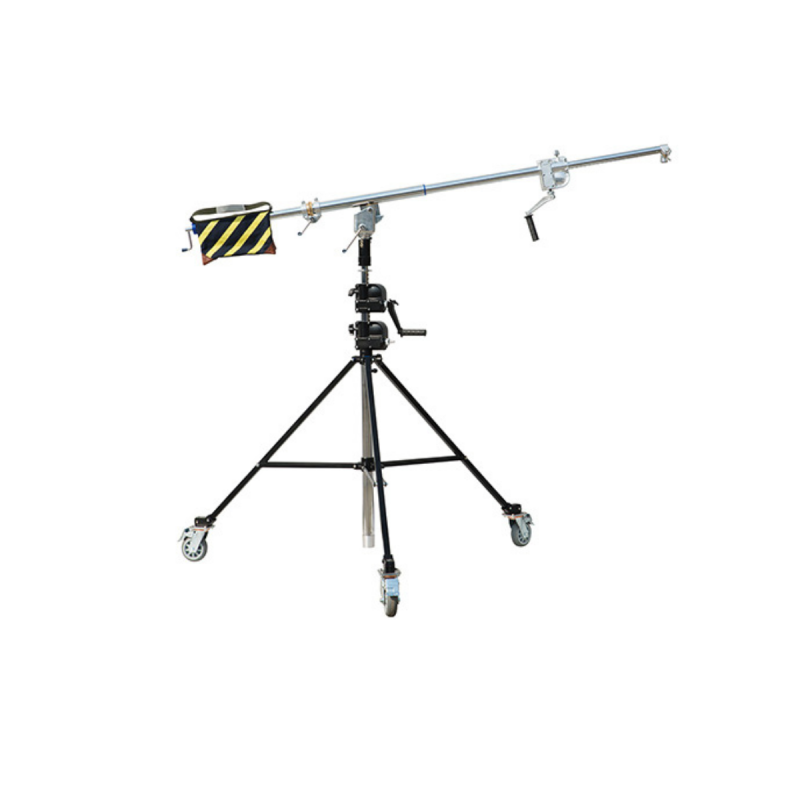 E-Image boom stand kits with cranking handle and wheels