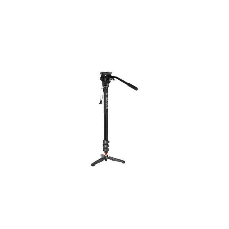 E-Image Aluminum Tripod with 610FH Fluid Head