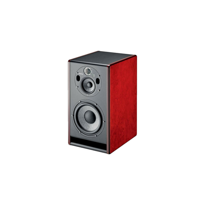 Focal Enceinte monitoring, finition rouge