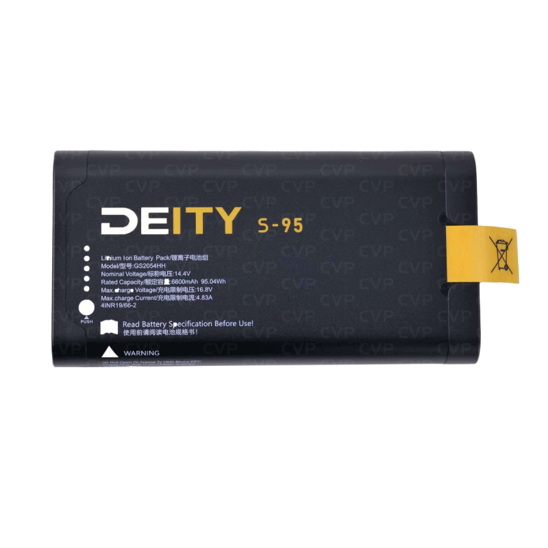 Deity S-95 batterie avec indicateurs LED 5 positions
