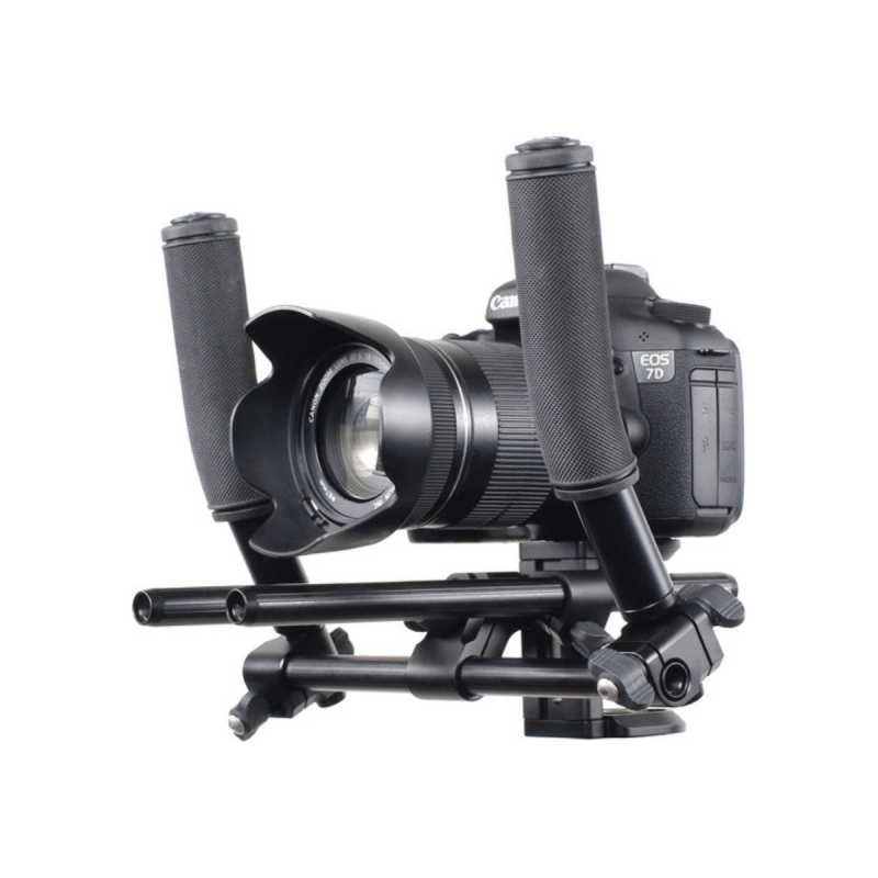 CAMBO Kit HDSLR avec 2 poignées comprenant platine compacte