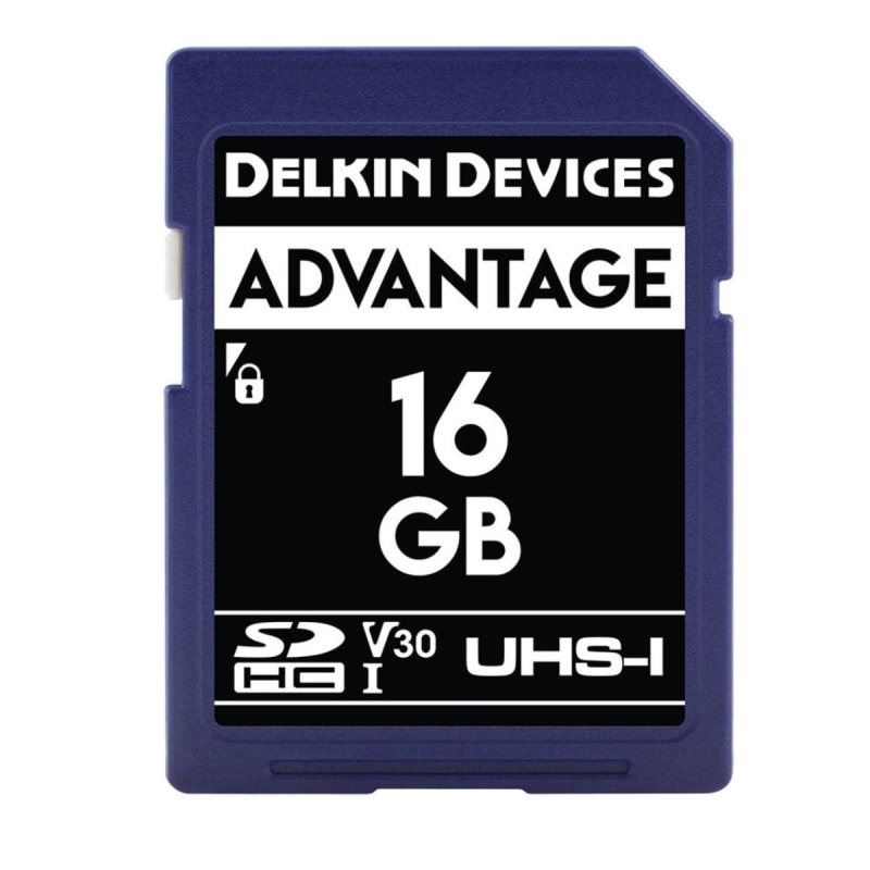 Delkin ADVANTAGE UHS-I (V30) SD V30 16GB