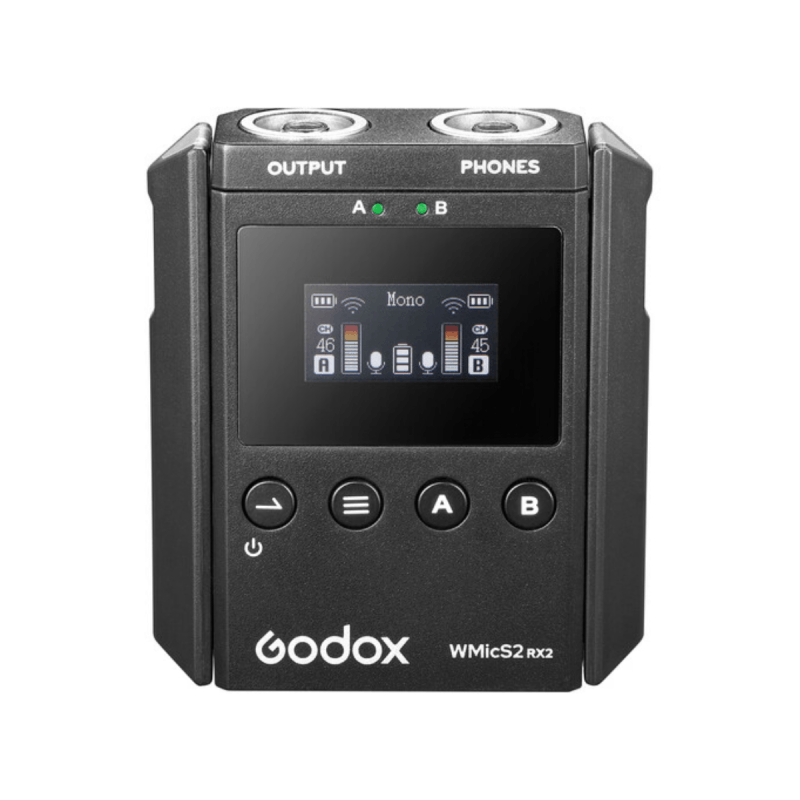 Godox WMicS2 RX2 UHF Wireless Receiver