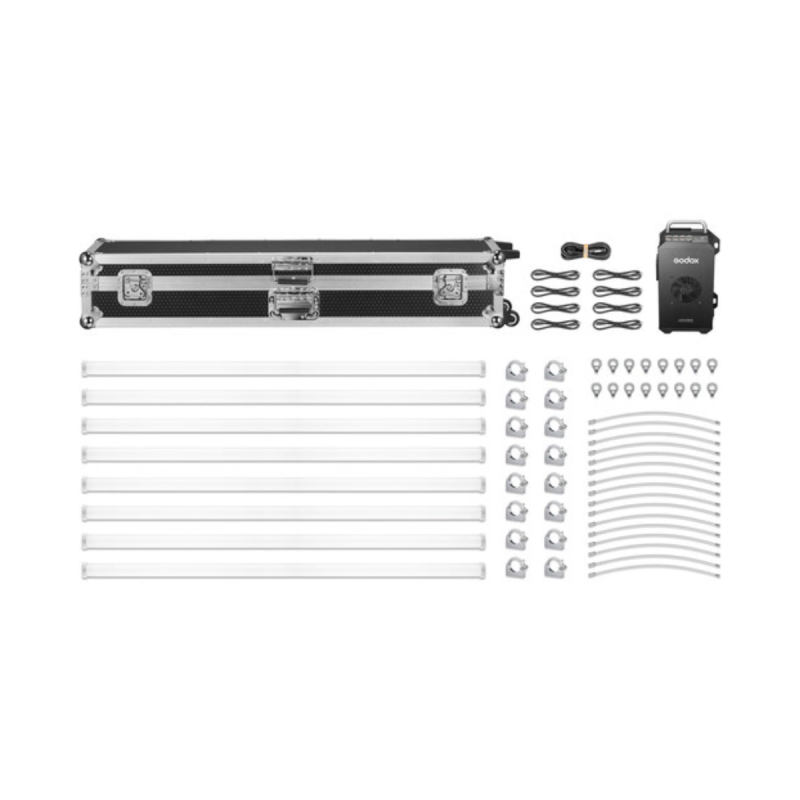Godox TP4R-K8 Kit de 8 Pixel Tube KnowLed 47W RGBW