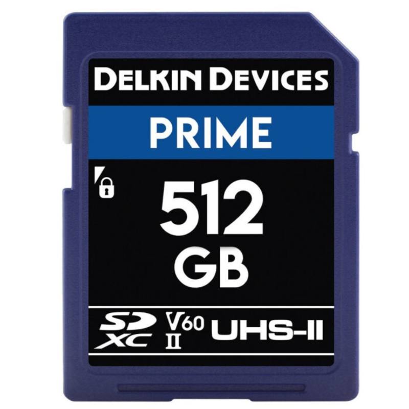 Delkin PRIME UHS-II (V60) S 512GB
