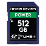 Delkin POWER UHS-II (V90) SD V90 512GB