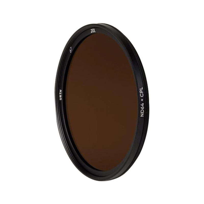 Urth 55mm Circular Polarizing (CPL) + ND64 Lens Filter (Plus+)