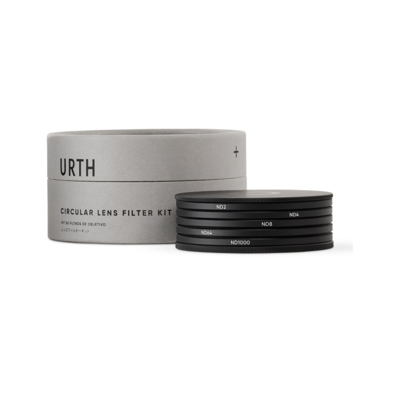 Urth 62mm ND2, ND4, ND8, ND64, ND1000 Lens Filter Kit (Plus+)