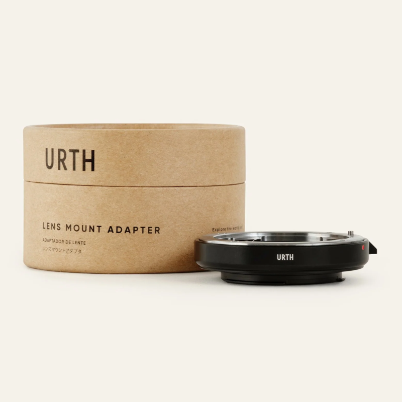 Urth Lens Mount Adapter:Canon FD Lens to Nikon F (with Optical Glass)