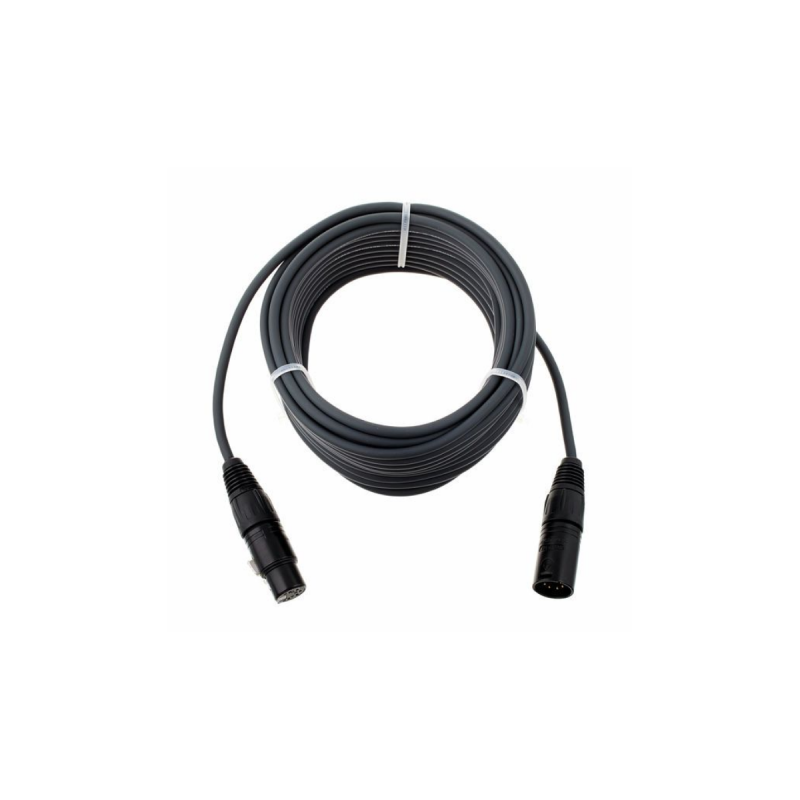 Neumann Câble de microphone, longueur : 10m, XLR-5F -  XLR-5M noir