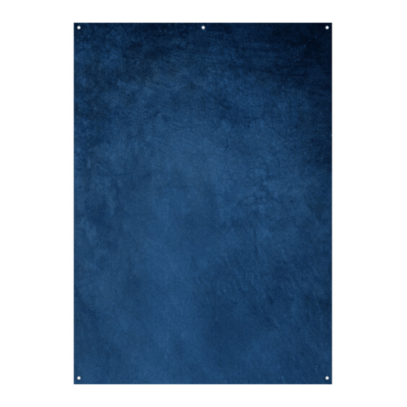 Westcott X-Drop Lightweight Canvas Backdrop - Blue Concrete (5' x 7')