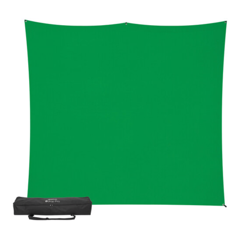 WESTCOTT Pro Kit support + fond Chromakey Vert + sac 2,40x2,40m