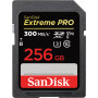 Sandisk Carte mémoire SDXC Extreme Pro 256GB, Cl.U3, UHS-II, 300MB/s
