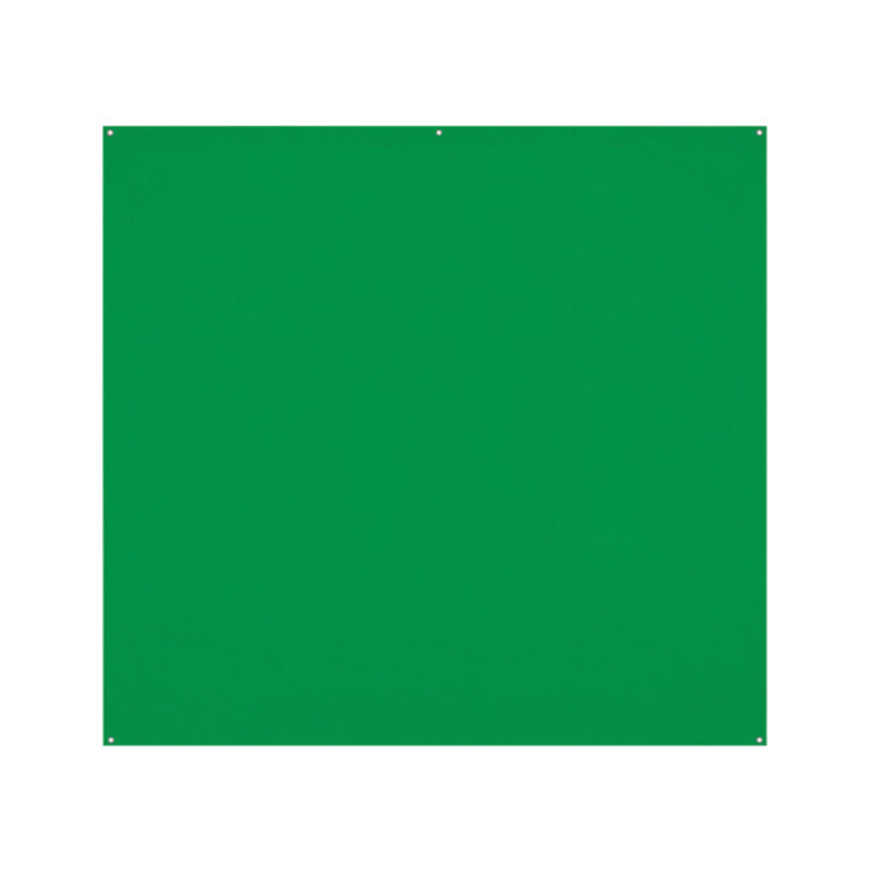 WESTCOTT X-Drop Pro Fond stretch Chromakey Vert - 2,40 x 2,40 m