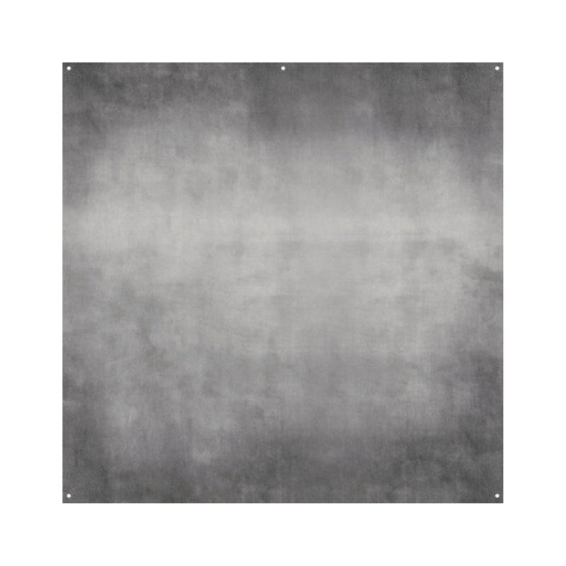 WESTCOTT X-Drop Fond Tissu - Vintage Gray - 2,40 x 2,40 m