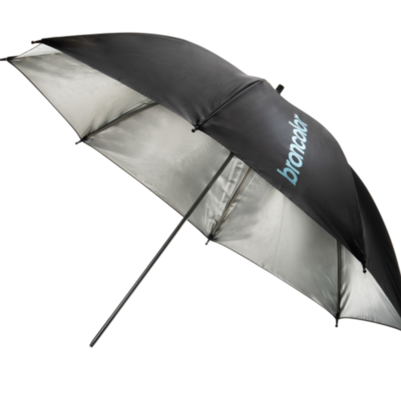 Broncolor parapluie argenté/noir Ø 85 cm