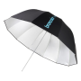 Broncolor Focus 110 parapluie argenté/noir Ø 110 cm