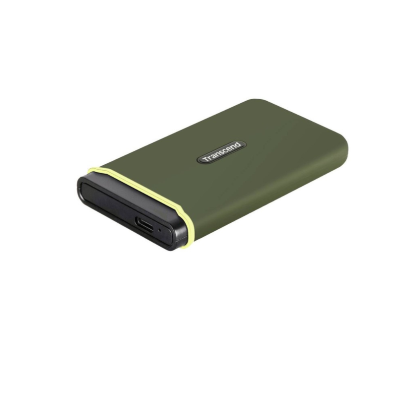 Transcend ESD380C Portable SSD 4TB 3D NAND - USB-C & USB-A Cable