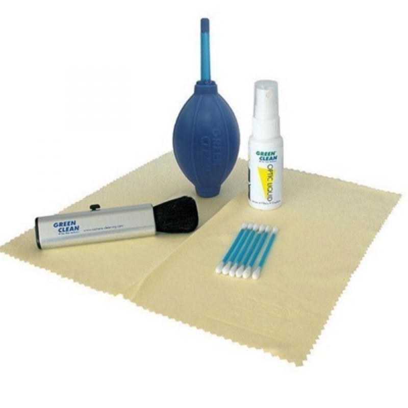 Greenclean kit de nettoyage boitier + optique + blister