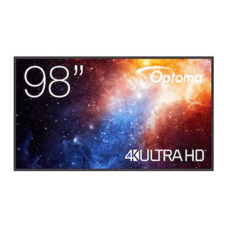 Optoma Écran LED 98" 4K UHD (3840 x 2160) 4Go/32Go 500cd/m² 8ms 2x10W