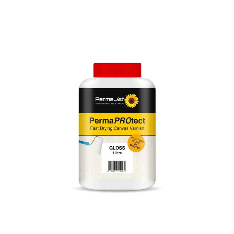 PERMAJET PermaPROtect - Vernis acrylique BRILLANT - Pot 1l