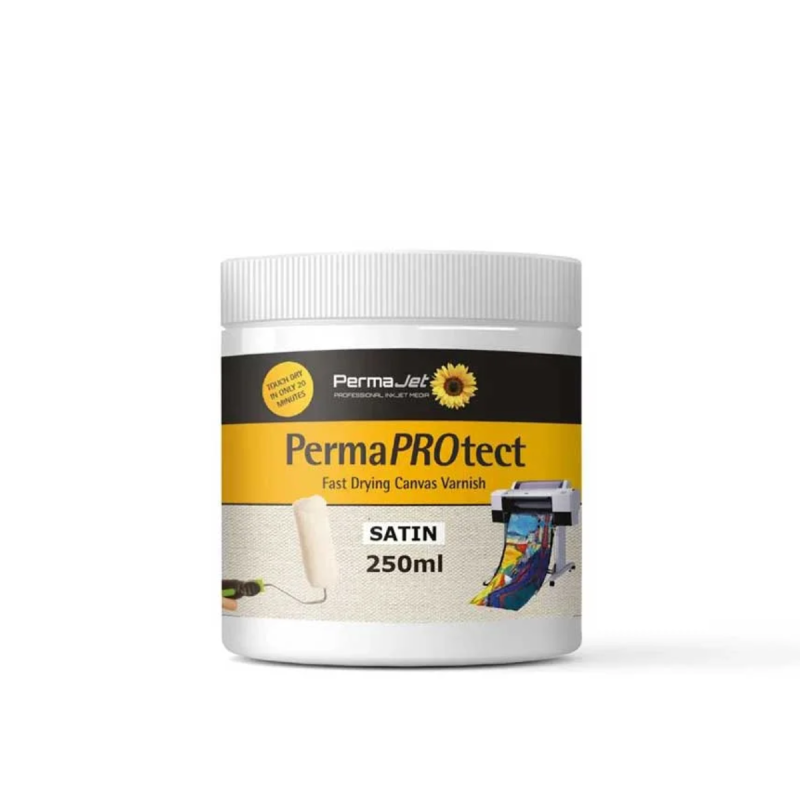 PERMAJET PermaPROtect - Vernis acrylique  SATIN - Pot 250 ml