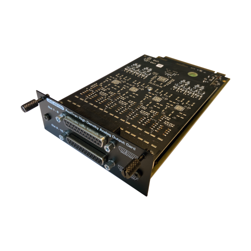 Auvitran High density Analog output card with 16 Out on 2x DB-25