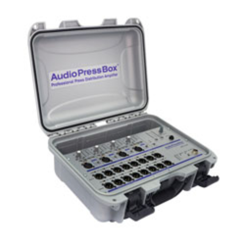 Audiopressbox Boitier de presse portable 16 sorties