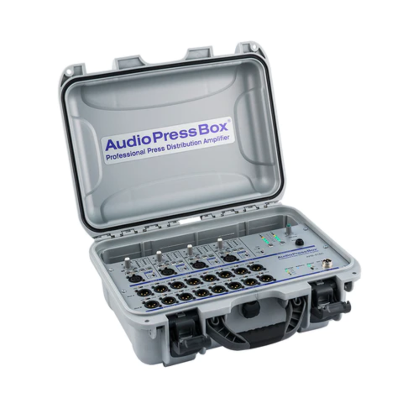 Audiopressbox Boitier de presse portable avec 24 sorties