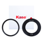 Kase Porte-filtre Bague d'adaptation à visser+bague d'adaptation 82mm