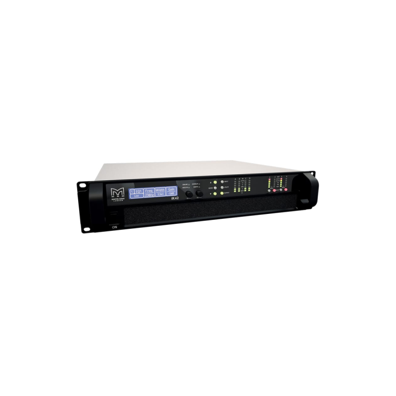 Martin Audio Rack amplis WPC/WPL complet - 3 IK42 - Patchs Dist. Modu