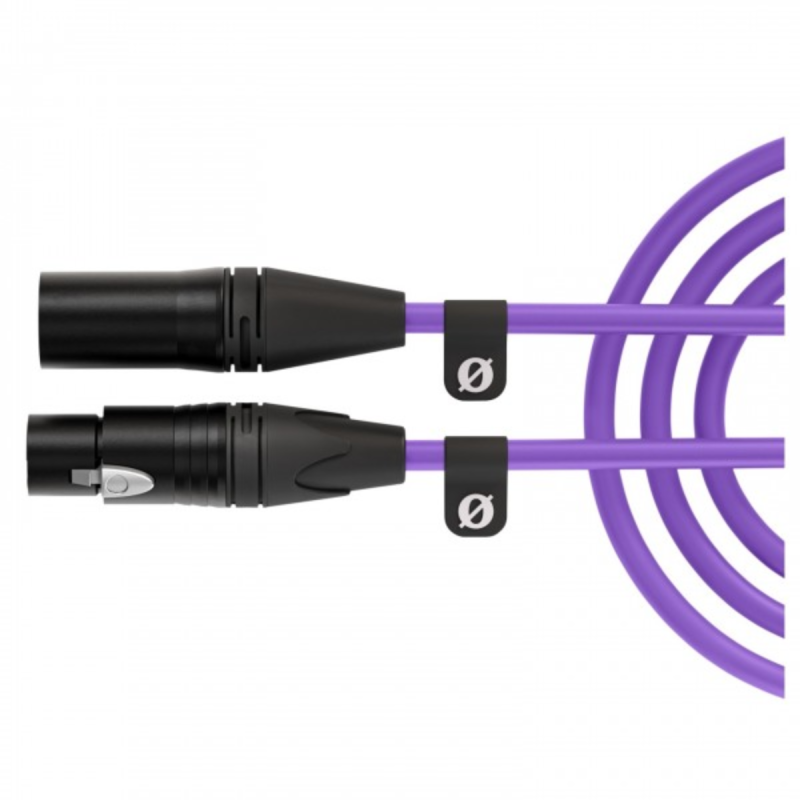 XLR3M-PU Câble XLR 3m Purple