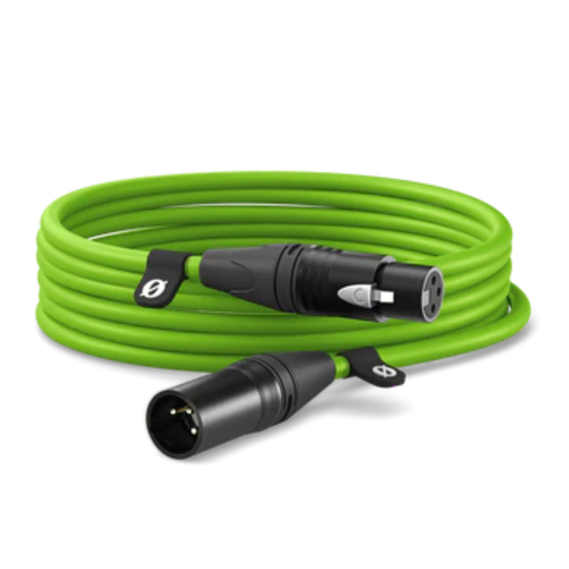 XLR6M-G Câble XLR 6m Green