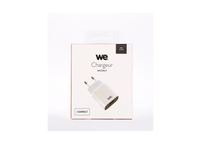 WE - Chargeur secteur USB-C - Blanc