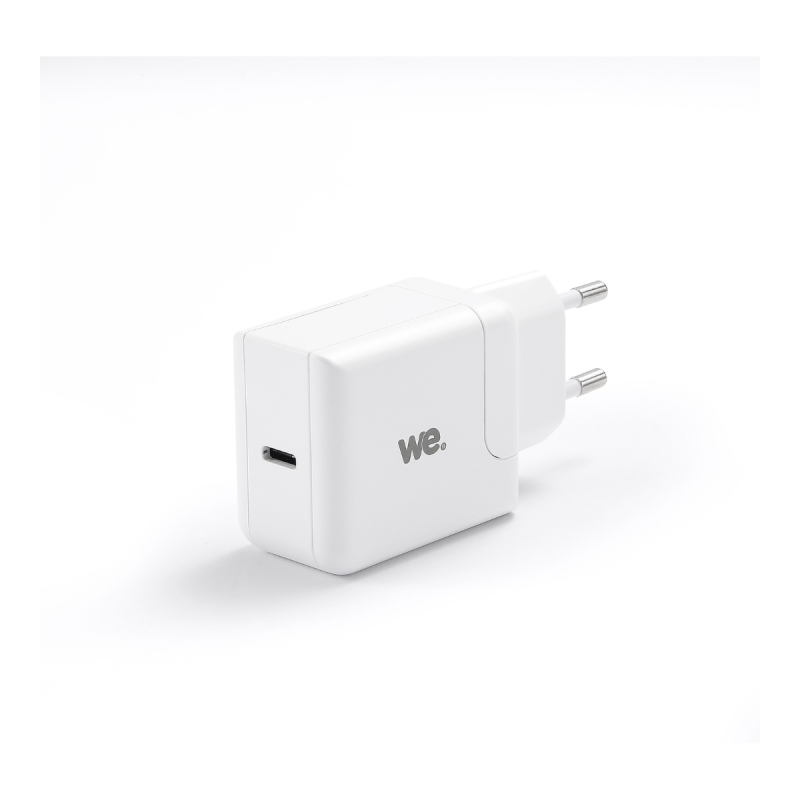 WE Bundle Chargeur Secteur + câble Chargeur : câble USB-C/Lightning
