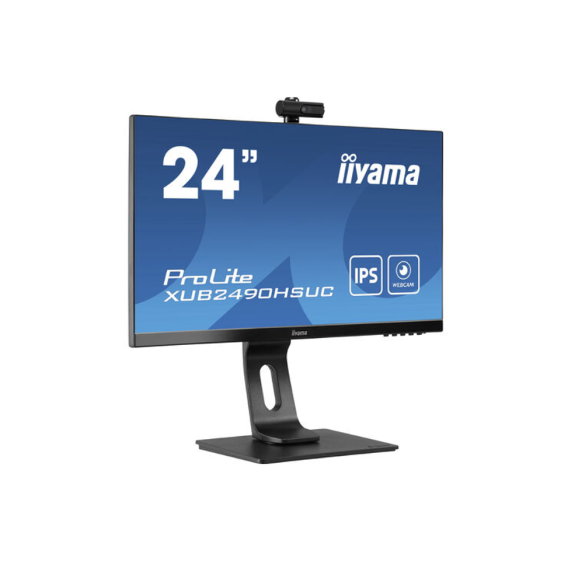 IIYAMA Ecran 23.8"  dalle IPS avec Webcam et microphone