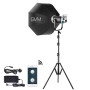 GVM Projecteur LED avec Softbox SD200D 