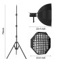 GVM Projecteur LED avec Softbox SD200D 