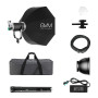 GVM Projecteur LED avec Softbox SD200D 