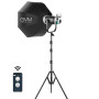GVM Projecteur LED avec Softbox SD200D 