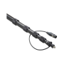 K-Tek 9'2" Avalon Boom Pole, Alu, Fixed Headpiece, Coiled Cable XLR