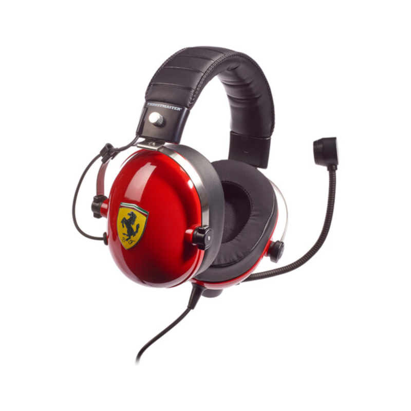 Thrustmaster Casque FERRARI T-T.RACING SCUDERIA PS5 PS4 XBOX