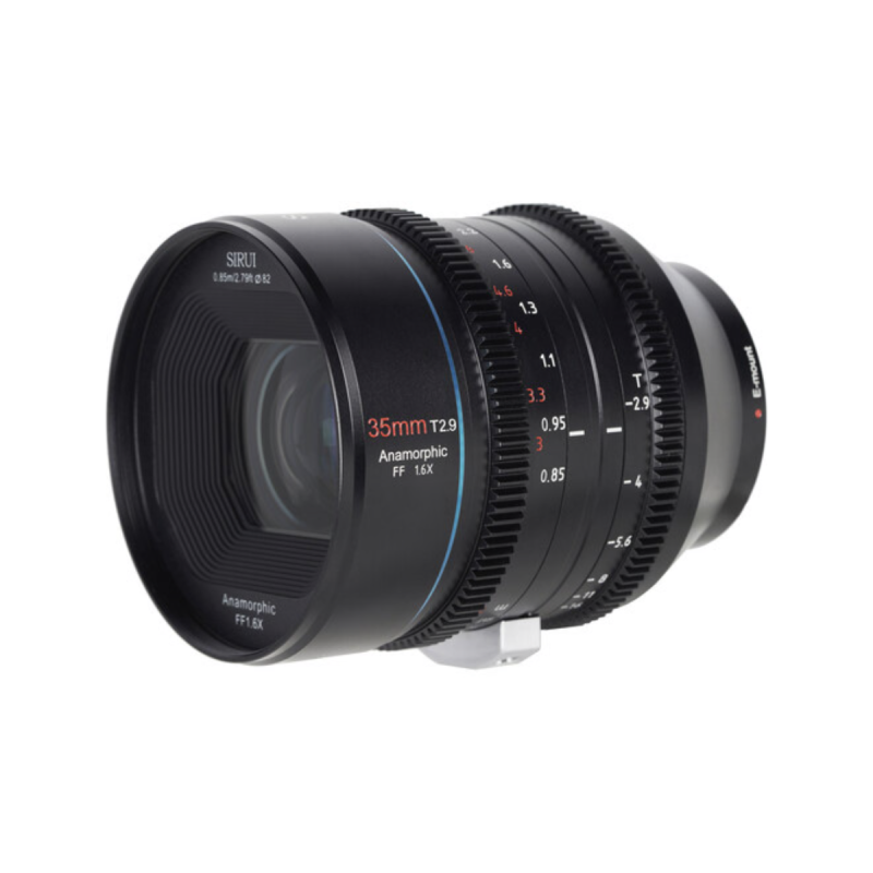 Sirui 35mm T2.9 1.6x Full-Frame Anamorphic lens(RF mount)
