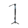 SIRUI P-424FL Carbon Fibre Monopod with Stand and video head VA-5