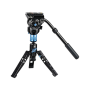 SIRUI P-424FL Carbon Fibre Monopod with Stand and video head VH-10